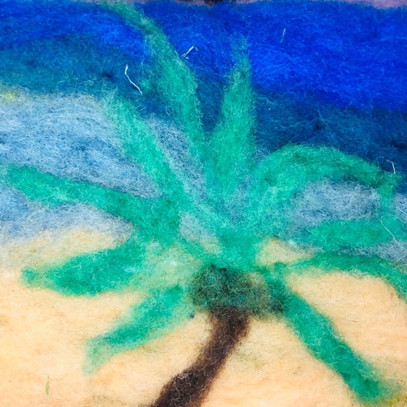 Handmade felted wool handbags Large/ small ,boho, wearable art - Picture 13 of 15